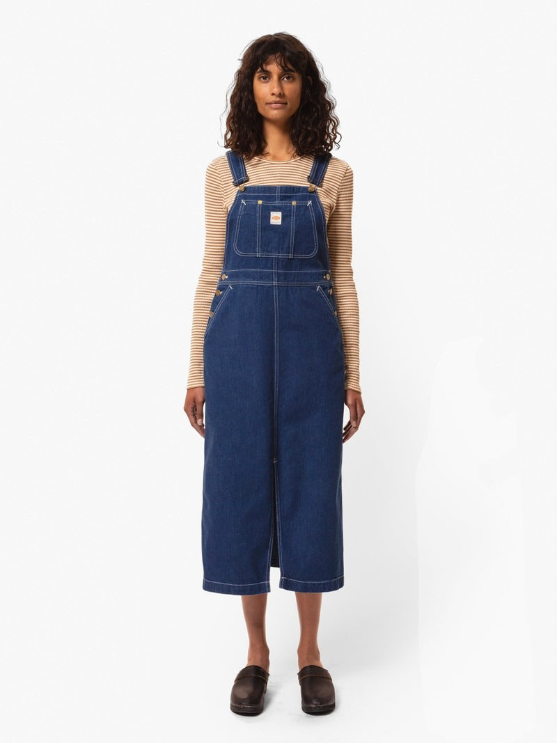 Nudie JeansInger Utility Denim Dungarees Dress Blue Blue Beach Denim Nudie JeansInger Utility Denim Dungarees Dress Blue Blue Beach Denim