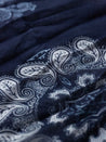 【Nudie Jeans】Ingrid Bandana Paisley Mustard Navy