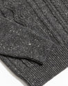 【Inis Meáin】Cashmere Ridges Aran Sweater Slate Fleck 頁岩灰喀什米爾阿蘭毛衣