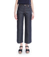 【A.P.C.】Sailor Jeans Dark Indigo Denim 女版直筒九分極簡原色長褲