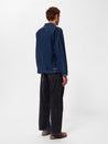 【Nudie Jeans】Jimmy Utility Denim Zip Jacket Blue 美式復古藍工作丹寧拉鍊夾克