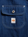 【Nudie Jeans】Jimmy Utility Denim Zip Jacket Blue 美式復古藍工作丹寧拉鍊夾克