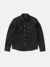 【Nudie Jeans】Jonas Dry Black Selvage Denim Shirt