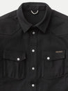 【Nudie Jeans】Jonas Dry Black Selvage Denim Shirt
