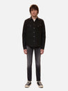 【Nudie Jeans】Jonas Dry Black Selvage Denim Shirt