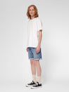 【Nudie Jeans】Josh Denim Shorts Blue Haze 14.9oz 藍霧水洗牛仔短褲