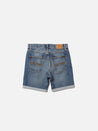 【Nudie Jeans】Josh Denim Shorts Blue Haze 14.9oz 藍霧水洗牛仔短褲
