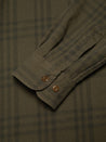 【Nudie Jeans】Julian Worker Plaid Check Shirt Olive 朱利安綠格紋襯衫