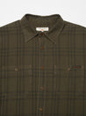 【Nudie Jeans】Julian Worker Plaid Check Shirt Olive 朱利安綠格紋襯衫