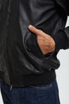 【Baracuta】Leather G9 AF Black 黑色牛皮哈靈頓夾克