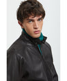 【Baracuta】Leather G9 AF Black 黑色牛皮哈靈頓夾克