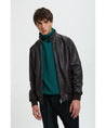 【Baracuta】Leather G9 AF Black 黑色牛皮哈靈頓夾克
