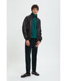 【Baracuta】Leather G9 AF Black 黑色牛皮哈靈頓夾克