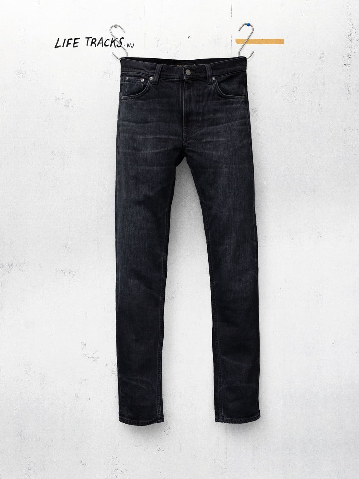 Nudie Jeans】Lean Dean Deep Tracks – Blue Beach Denim