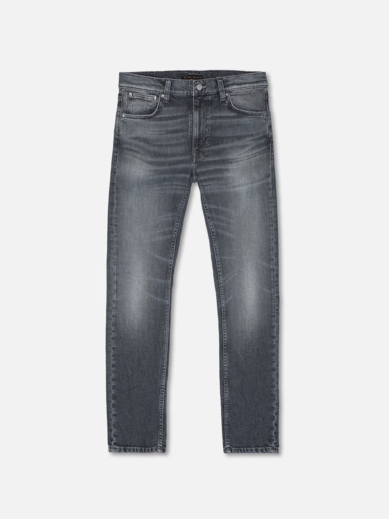 Nudie Jeans】Lean Dean Grey Steel – Blue Beach Denim