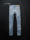 【Nudie Jeans】Lean Dean Hidden Tracks 忠實復刻淺藍水洗修身錐形牛仔褲