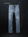 【Nudie Jeans】Lean Dean Hidden Tracks 忠實復刻淺藍水洗修身錐形牛仔褲