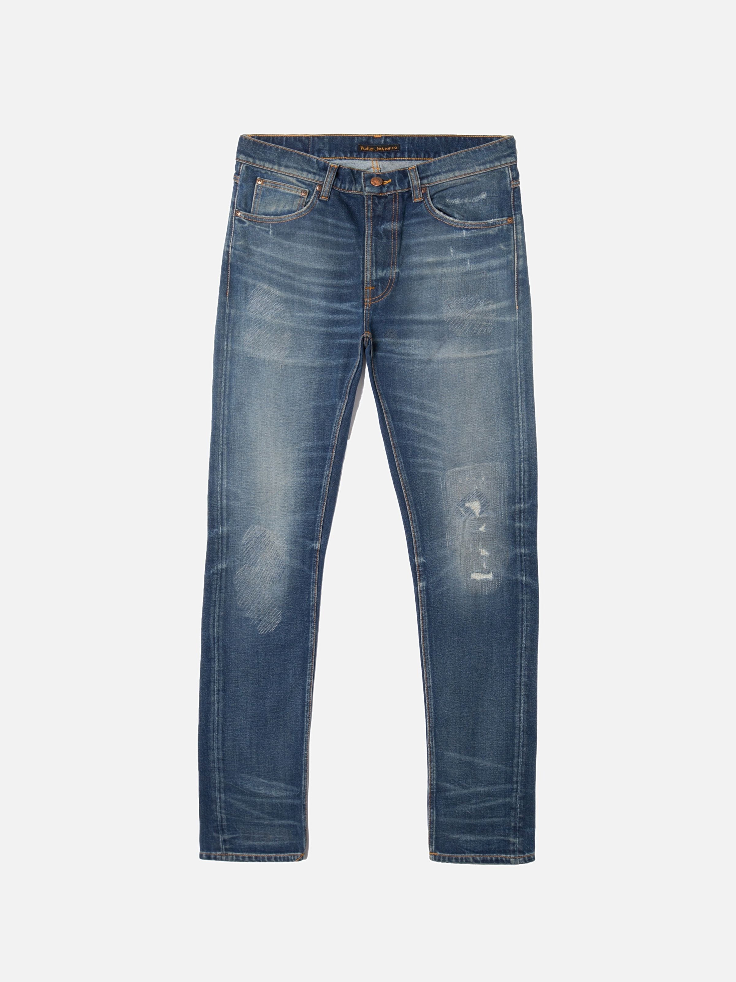 Nudie Jeans】Lean Dean Blue Hope – Blue Beach Denim