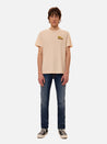 【Nudie Jeans】Lean Dean Troubled Sea 海水藍刷色修身小直筒牛仔褲
