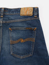 【Nudie Jeans】Lean Dean Troubled Sea 海水藍刷色修身小直筒牛仔褲