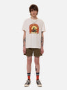 【Nudie Jeans】Luke Worker Shorts Twill Green／有機棉 斜紋布 中性 工裝短褲