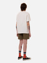 【Nudie Jeans】Luke Worker Shorts Twill Green／有機棉 斜紋布 中性 工裝短褲