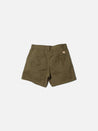 【Nudie Jeans】Luke Worker Shorts Twill Green／有機棉 斜紋布 中性 工裝短褲