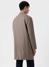 【Sunspel】Showerproof Cotton Mac Dark Stone 深石色防潑水棉質英倫簡約風衣