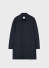 【Sunspel】Showerproof Cotton Mac Navy 深海藍防潑水棉質英倫簡約風衣