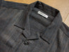 【INDI+ASH】Lake Camp Shirt Iron/indigo 手染手織復古開領短袖襯衫鐵黑靛藍染