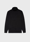 【Sunspel】Extra Fine Merino Roll Neck Charcoal Melange 