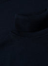 【Sunspel】Extra Fine Merino Roll Neck Light Navy