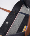 【MOMOTARO】B-36 Indigo Denim Tote Bag 