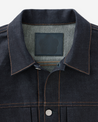 【MOMOTARO】#002 STANDARD DENIM JACKET 14.7oz 二代特濃藍染辛巴威棉丹寧外套