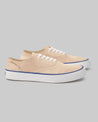 【Mr. Fliks】Suede Off White Deck Shoes