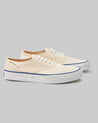 【Mr. Fliks】Off White Blue Line Canvas Deck Shoes 
