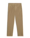 Fortela Maine Reversed Cotton Canvas Trousers Beige