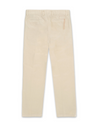 【Fortela】Maine Reversed Cotton Canvas Trousers Off White