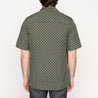 【Naked and Famous】Aloha Shirt Weave Print Green