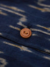 【Nudie Jeans】Arvid Ikat Shirt Blueberry