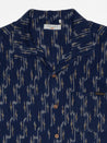 【Nudie Jeans】Arvid Ikat Shirt Blueberry