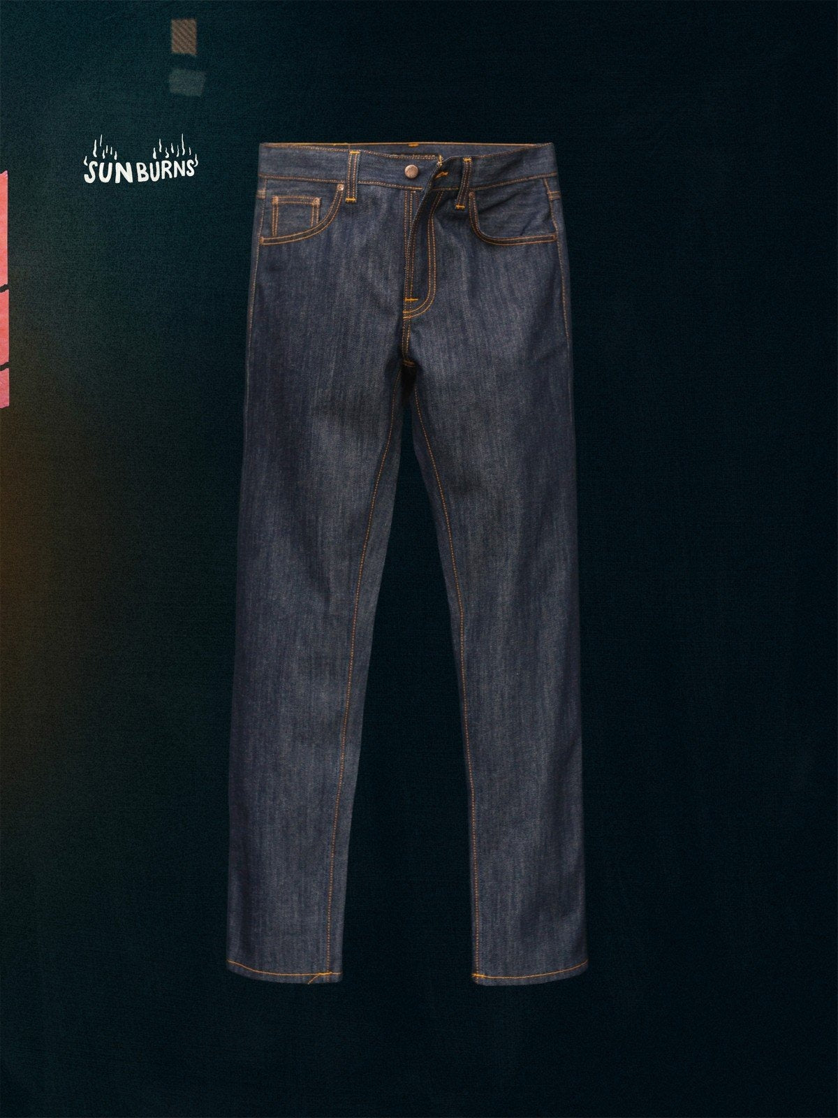 Nudie Jeans】Gritty Jackson Dry Sunburns Jeans – Blue Beach Denim
