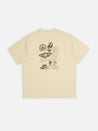 【Nudie Jeans】Koffe Fails T-Shirt Ecru 米白色短袖運氣超背圖 T