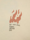 【Nudie Jeans】Koffe Fails T-Shirt Ecru 米白色短袖運氣超背圖 T