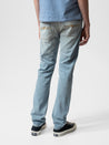 【Nudie Jeans】Lean Dean Moonstone 月光石淺藍色修身錐形牛仔褲