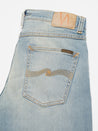 【Nudie Jeans】Lean Dean Moonstone 月光石淺藍色修身錐形牛仔褲