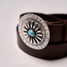 Shangri-La Heritage Nevada Black Concho Belt