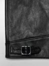 【Nudie Jeans】Eddy Rider Leather Jacket Black 美國植鞣水牛皮黑色皮衣