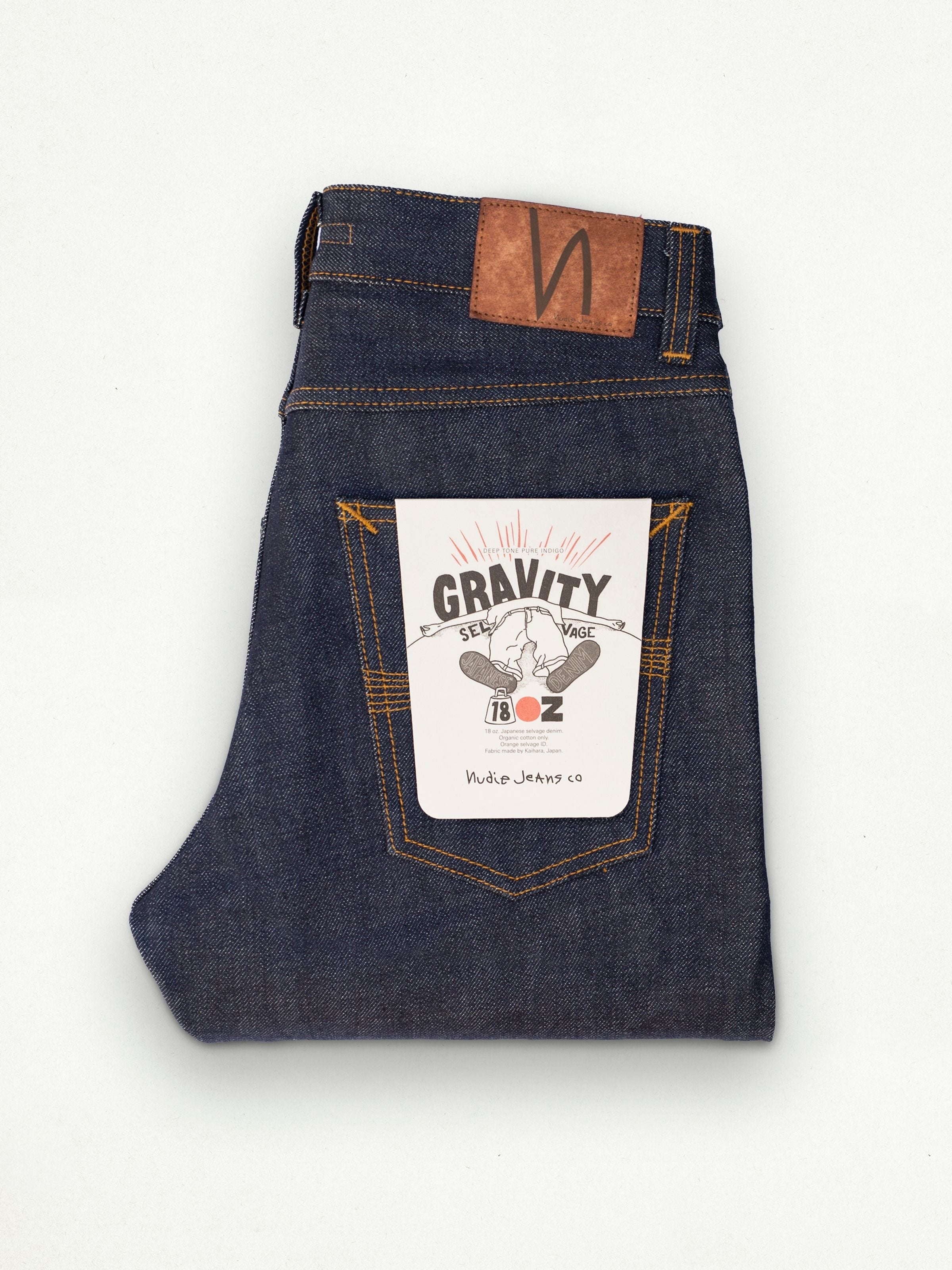 Nudie Jeans】Steady Eddie II Gravity Selvage – Blue Beach Denim