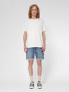【Nudie Jeans】Josh Denim Shorts Blue Haze 14.9oz 藍霧水洗牛仔短褲